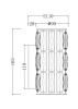 Бра 1*G9 40Вт Хром IP20 Talento DIA008WL-1CH Maytoni