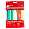 Термоусаживаемая трубка ТУТ нг 12/6 набор:7 цветов по 3шт, 100мм, PROxima EKF