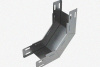 Лоток замковый глухой КПЗГ 100х40-90 УХЛ1 для поворота трассы вверх на 90, горячее цинкование S1,2