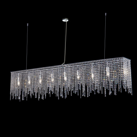 Подвесной светильник 9*E14 60Вт Хром IP20 Empress DIA002PL-09CH Maytoni