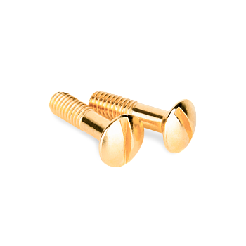 Винты для распределительной коробки/TV розетки 2 шт. (золото) Ретро Werkel