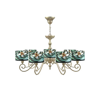 Люстра 7*E14 40Вт Золото Антик IP20 Classic 12 E3-07-H-LMP-Y-12 Maytoni