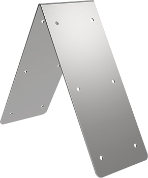 Соединитель двускатной крышки лотка основание 300мм HDZ IEK