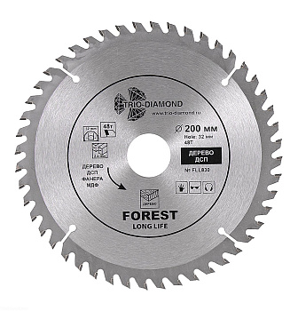 Диск пильный 200*32/30*48Т FLL830 Trio-Diamond