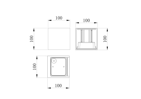 Архитектурная подсветка 20Вт 3000К Белый IP54 Fulton O572WL-L20W3K Outdoor Maytoni