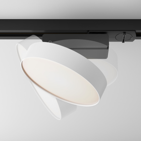 Трековый светильник LED 12Вт Черно-белый IP20 Single phase track system Unity TR043-1-12W3K-W Technical Maytoni