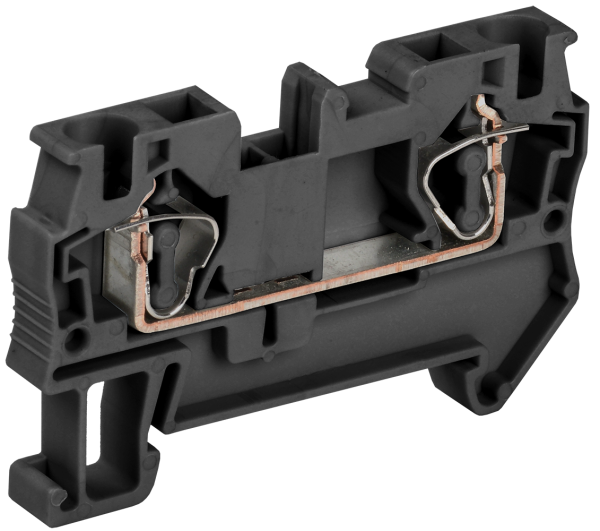 Клемма пружинная КПИ 2в-4 41А черная IEK