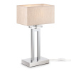 Настольная лампа 1*E14 40Вт Никель IP20 Megapolis MOD906-11-N Maytoni
