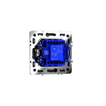 Перекрестный переключатель встраиваемый Voltum S70 одноклавишный 10А, (титан)