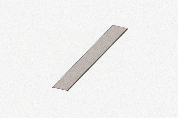 Крышка несущего лотка КНЛ40-П2,87 УТ1,5, горячее цинкование S1,5