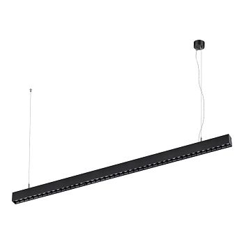 Св-к накл./подвесной св/д IP20 LED 4000K 40W 220V ITER черный C NOVOTECH