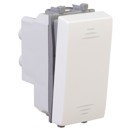 Перекрестный переключатель модульный, "Avanti", "Белое облако", 1 модуль DKC