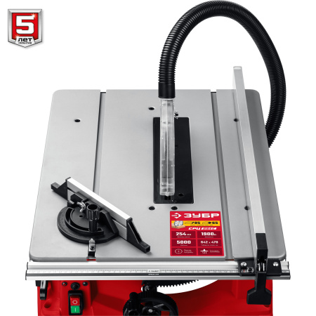СРЦ-254с 1900 Вт напольный со станиной распиловочный станок ЗУБР