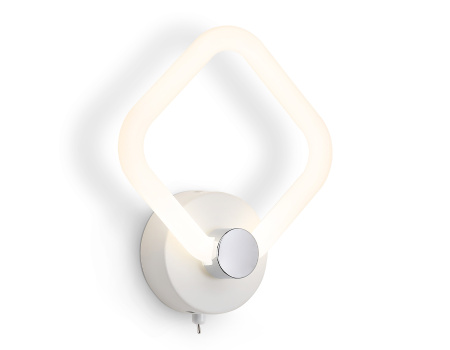 Светильник светодиодный настенный FA3871 WH белый 14W 3000K-6400K 250*209*100 Ambrella Light