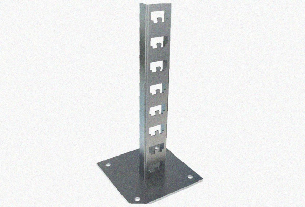 Стойка кабельная напольная одинарная К1171х2500 УТ1,5 горячее цинкование, L2500