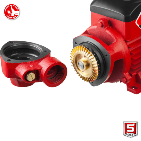 Поверхностный насос, 650 Вт, вихревой ЗУБР