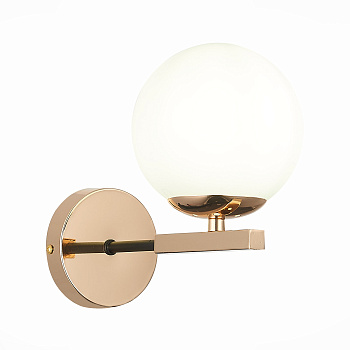 Бра Французское золото/Белый E14 1*40Вт SLE106801-01 EVOLUCE