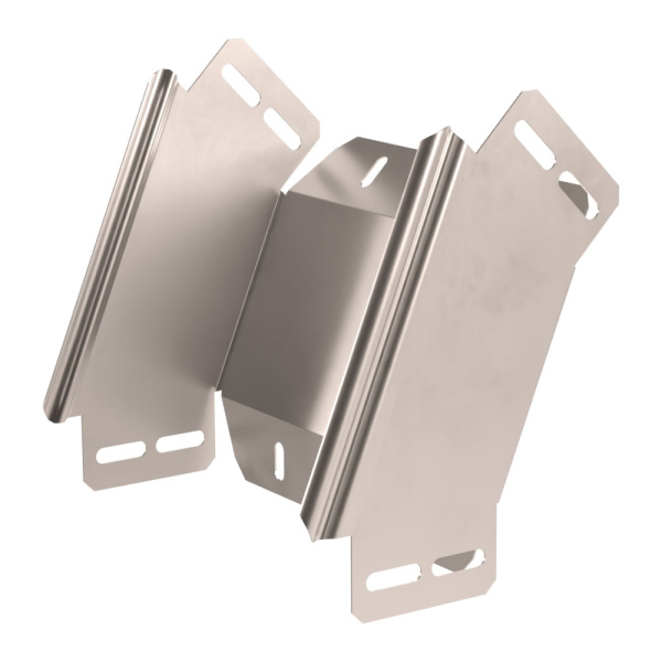 Угол вертикальный внешний 90 градусов Стандарт INOX (AISI 409) 200х80 Промрукав