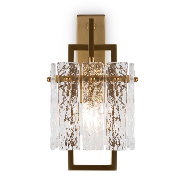 Настенный светильник (бра) 1*E14 40Вт Латунь IP20 Basilica FR5166WL-01BS Freya