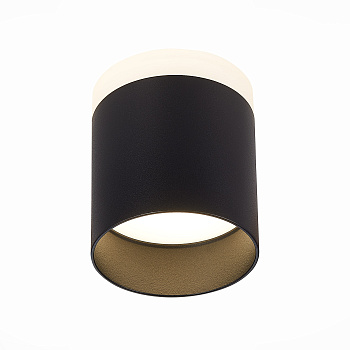 Светильник потолочный Черный LED 1*12Вт 4000К 936Lm Ra>80 120° IP20 D100xH90 170-240В ST102.442.12 ST LUCE