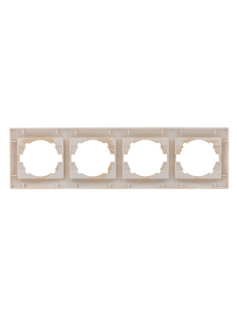 Рамка 4-х постовая горизонтальная сосна "Лама" TDM