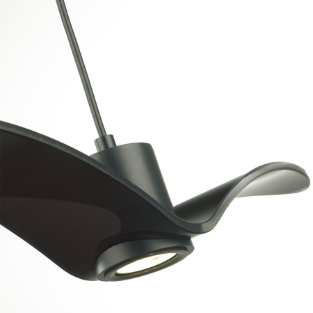 Подвес GU10 1*5W BIRDS чёрный/стекло C ODEON LIGHT