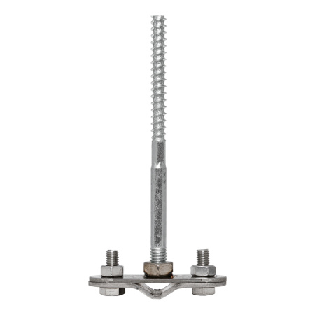 Держатель фасадный L=160мм Ni PROxima EKF