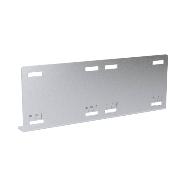 Термокомпенсационный соединитель для лотка U5, H150, в комплекте с метизами, цинк-ламельный DKC