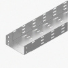 Лоток монтажный цельный перфорированный ЛМЦ100х80х3000 УХЛ1, горячее цинкование, S1,0