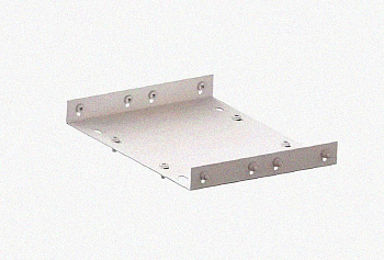 Соединитель лотковый замковый СЛЗ-300х60х1,0 УХЛ1, оцинкованный лист, S1,0