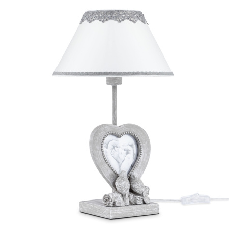 Настольная лампа 1*E14 40Вт Серый IP20 Bouquet ARM023-11-S Maytoni