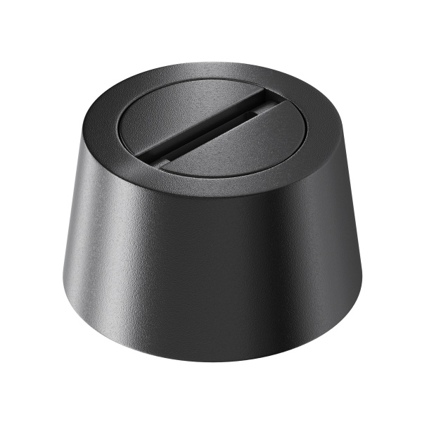 Чаша накладная Parity для двойного вывода ленты черная(TRA130CRDuo-B) Technical Maytoni