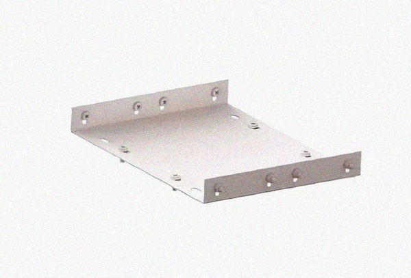 Соединитель лотковый замковый СЛЗ-300х60х1,0 УХЛ1, оцинкованный лист, S1,0