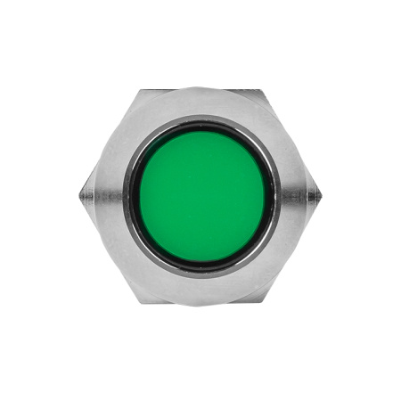 Лампа зеленая сигнальная S-Pro67 19 мм 24В PROxima EKF