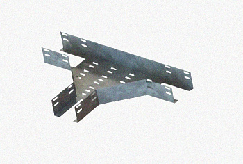 Лоток тройниковый перфорированный ОТ 200х50 У3, окрашенный, S1,0