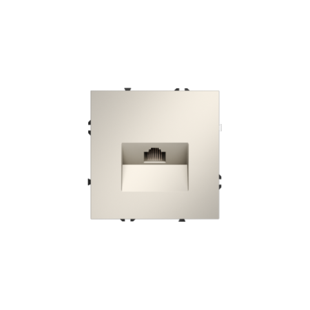 Розетка компьютерная встраиваемая Voltum S70 RJ45 КАТ.6, (кашемир) Розетка компьютерная встраиваемая Voltum S70 RJ45 КАТ.6, (кашемир)