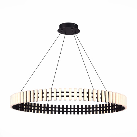Люстра подвесная Черный/Белый LED 1*50Вт 3000К SL6203.403.50 ST LUCE