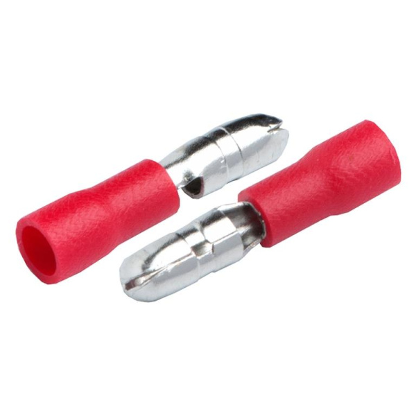 Разъем РшИп 1,25-5-4 (штекерный) "папа" GRPP-1,25-21 Красный, 100 штук General