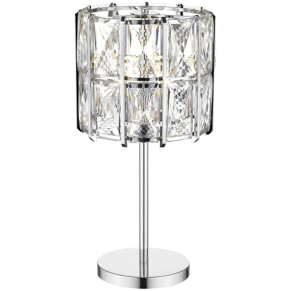 Настольная лампа Хром/Прозрачный E14 4*40Вт WE148.04.104 WERTMARK