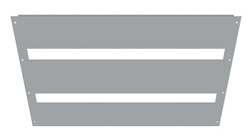 Пластрон FORT высотой 500мм под 2 уровня мод, авт, выкл, для шкафа шириной 1000мм (3шт) PROxima EKF
