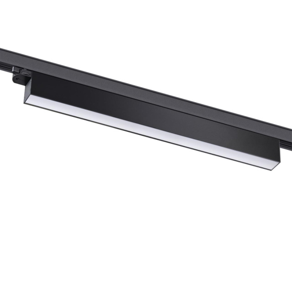 Св-к трехфазный трековый св/д IP20 LED 4000K 30W 220V ITER черный NOVOTECH