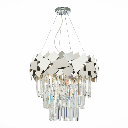Светильник подвесной Хром/Прозрачный, Хром E14 6*60Вт SL1232.103.06 ST LUCE