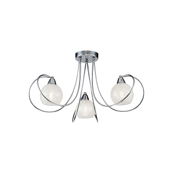 Потолочный светильник 3*E14 40Вт Хром IP20 Dana FR5023CL-03CH Freya