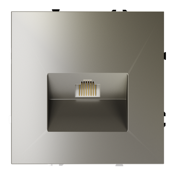 Розетка компьютерная встраиваемая Voltum S70 RJ45 КАТ.6, (шелк) Розетка компьютерная встраиваемая Voltum S70 RJ45 КАТ.6, (шелк)