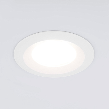 Встраиваемый точечный светильник GU10 белый IP20 (a053331) Elektrostandard