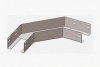 Лоток угловой замковый глухой КГЗГ 250х85-90 УТ1,5 поворот на 90, горячее цинкование, S1,5