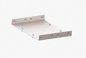 Соединитель лотковый замковый СЛЗ-200х100х1,0 УХЛ1, оцинкованный лист, S1,0