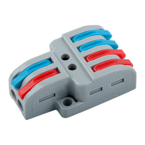 Клемма универсальная монтажная разветвительная 2х4 провода, блистер 5шт GTER7-24-BL5 General