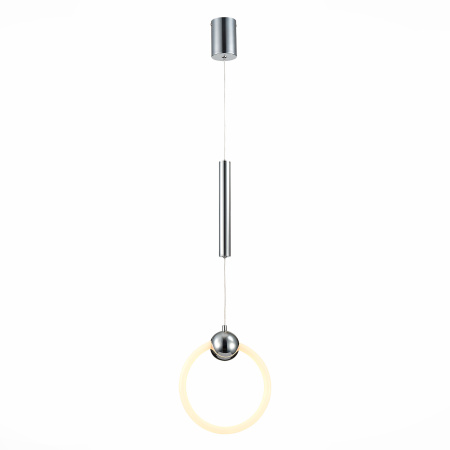 Светильник подвесной Хром/Белый,Хром LED 1*15Вт 3000К SL1578.103.01 ST LUCE