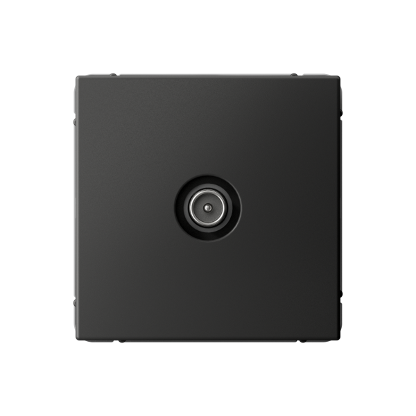 ARTGALLERY TV РОЗЕТКА проходная 4DB, механизм, БАЗАЛЬТ Systeme Electric